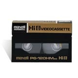 P6-120 XRM - Maxell Hi8 Videocassette - 0.31" - 120Minute - Analog Videocassette