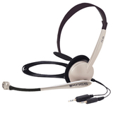 Koss CS95 Noise Cancelling Headset - Cable Connectivity - Mono Output - Over-the-head