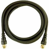 Philips RG-59 Cable - 1 x F-connector - 1 x F-connector - 3ft - Black