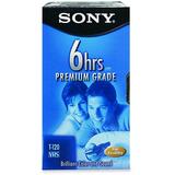 T120V - Sony S-VHS Videocassette - 120Minute - Analog Videocassette