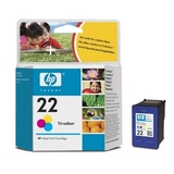HP No. 22 Tri-color Ink Cartridge