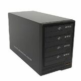 4-DVD+/-RW 16X DL LIGHTSCRIBE DUPLICATOR TOWER USB 2.0 PC REQ BLK