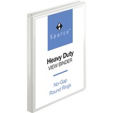 Sparco Premium Round Ring View Binder
