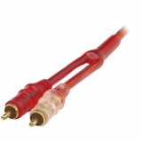 METRA Raptor Red Hot Series RCA Audio Cable