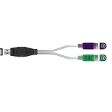 Chip PC USB to PS/2 Ports Adapter
