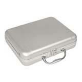"Vanguard Hard MP3 Case - Clam Shell - 5.62"" x 11"" x 2.75"" - Aluminum - White"