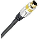 image of Petra S-Video Cable - 1 x mini-DIN S-Video - 1 x mini-DIN S-Video - 3ft