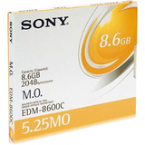Sony 5.25" Magneto Optical Media - Rewritable - 8.6GB - 8x - EDM8600CWW