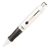 Avery eGrip Retractable Gel Pen - 0.7 mm Pen Point Size - Black Ink - Platinum Barrel - 1  Each