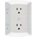 GE Six Outlets Power Strip - Receptacle: 6