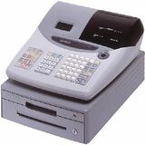 PCR-T465 - Casio PCR-T465 Cash Register - 1000 PLUs - 25 Clerks - 96 Departments - Thermal Printing - Calculator, Pop-up Customer Display, Logo Printing, Electronic Journal, One-station Printing, Media Slot