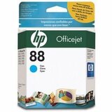 HP No. 88 Cyan LA Ink Cartridge For Officejet Pro K550 Printer