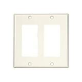 Steren 2 Socket Decorator-Style Faceplate