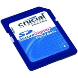 Crucial 2GB Secure Digital 40X SD Flash Memory Card