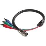 Cables To Go RapidRun Component Video Break-Away Flying Lead