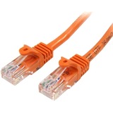 STARTECH.COM StarTech.com 3 ft Cat5e Red Snagless Crossover RJ45 UTP Cat5e Patch Cable 3ft Patch Cord