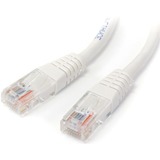 STARTECH.COM StarTech.com 25 ft White Molded Cat5e UTP Patch Cable