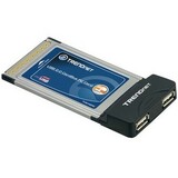 TRENDnet 2-Port USB 2.0 Host PC Card - TU2H2PC