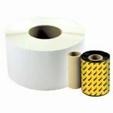Wasp WPL606 Quad Pack Label - 4" Width x 6" Length - 4 Roll