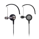 image of Audio-Technica Import ATH-EC7 GM Ear-bud/clip-on Hybrid Earphone - Cable Connectivity - Over-the-ear