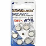 UL675HA - NABC UltraLast UL675HA Size 675 Ultra-Clear Hearing Aid Battery