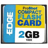 EDGE Tech 2GB ProShot CompactFlash Card - 100x