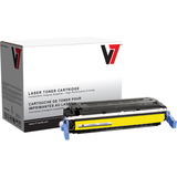 V7 Yellow Toner Cartridge For HP Color LaserJet 4600 and 4650 Series Printers