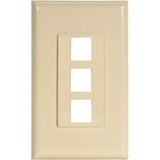 Channel Vision 3 Socket Decora-Style Faceplate