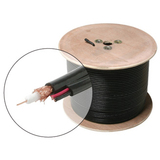 Steren RG59 Coaxial CCTV-Cam Cable - 200915BK
