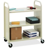 Bretford Basics Flat Shelf Mobile Utility Book Truck