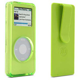 image of DLO nanoShell Tech Lime iPod nano Skin - Lime Green