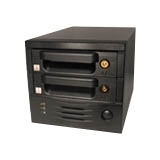 CRU DataPort 2 Bays External Enclosure with Carriers