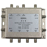 Steren 3x8 Satellite Multiswitch - Satellite Receiver Compatible - 3 x Input