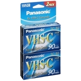Panasonic VHS-C Videocassette - 30Minute - Analog Videocassette