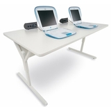 Bretford 3577-GMQ Adult 30 inchW Work Center With Caster