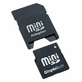 SimpleTech 1GB miniSD Card