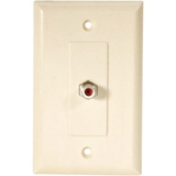 Steren 1 Socket Economy Decorator Faceplate - 200266IV