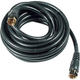 Philips RG-59 Antenna Cable - 12ft - Black