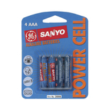 ToCAD Sanyo AAA Size Alkaline Battery for General Purpose - GESAC4AAA