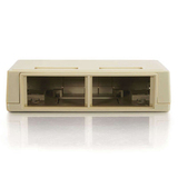 Cables To Go 4 Socket Snap-In Surface Mounting Box