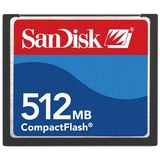SanDisk Corporation SDCFB-512-E10 512MB CompactFlash Card