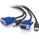 C2G C2G 6ft USB 2.0 + SXGA KVM Cable