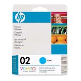 HP 02 Cyan Ink Cartridge C8771WC#140