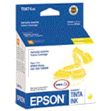 Epson Yellow Ink Cartridge For Stylus C63, C83 and CX6300 Printers