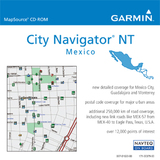 GARMIN INTERNATIONAL Garmin City Select, Mexico NT Digital Map