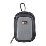 "Case Logic Ultracompact Digital Camera Case - Clam Shell - 4.75"" x 3.5"" x 1.25"" - Nylon - Black"