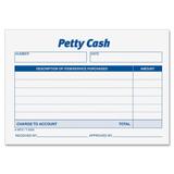 Cardinal Adams Petty Cash Receipt Pad - Gummed - 2.83" x 5.5" Form Size