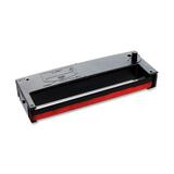 Acroprint Black/Red Ribbon For Model ATR120 Electronic Time Clock - Black, Red