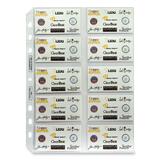 Anglers Business Card Page - 3-Hole Punched