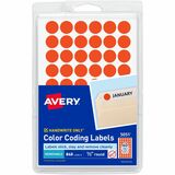 Avery Round Color-Coding Label